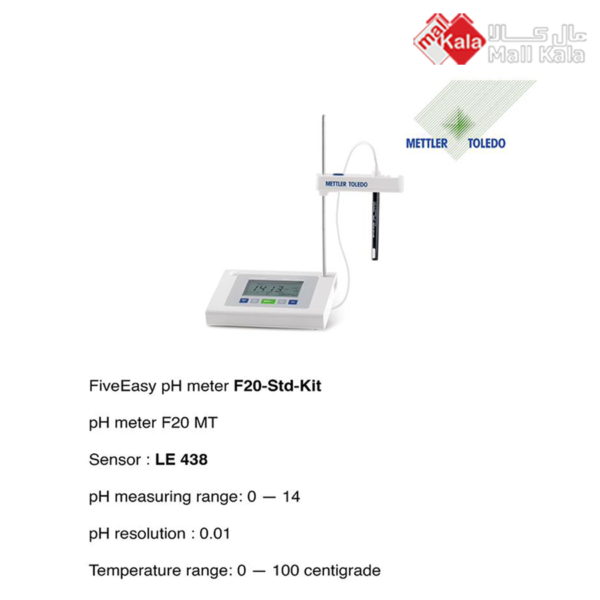 پی اچ متر METTLER TOLEDO مدل F20-STD-KIT